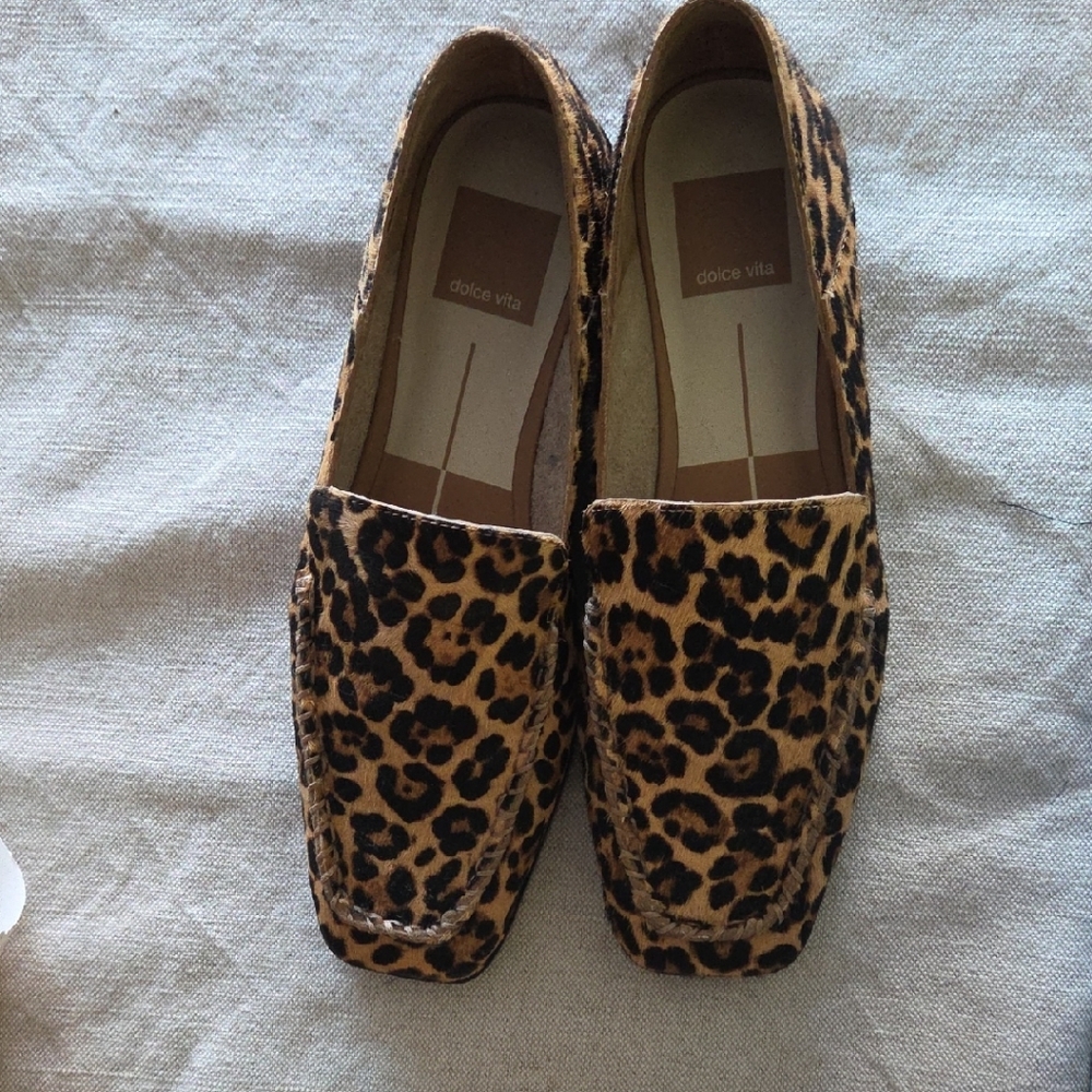 Dolce Vita Animal Print Women's Loafers